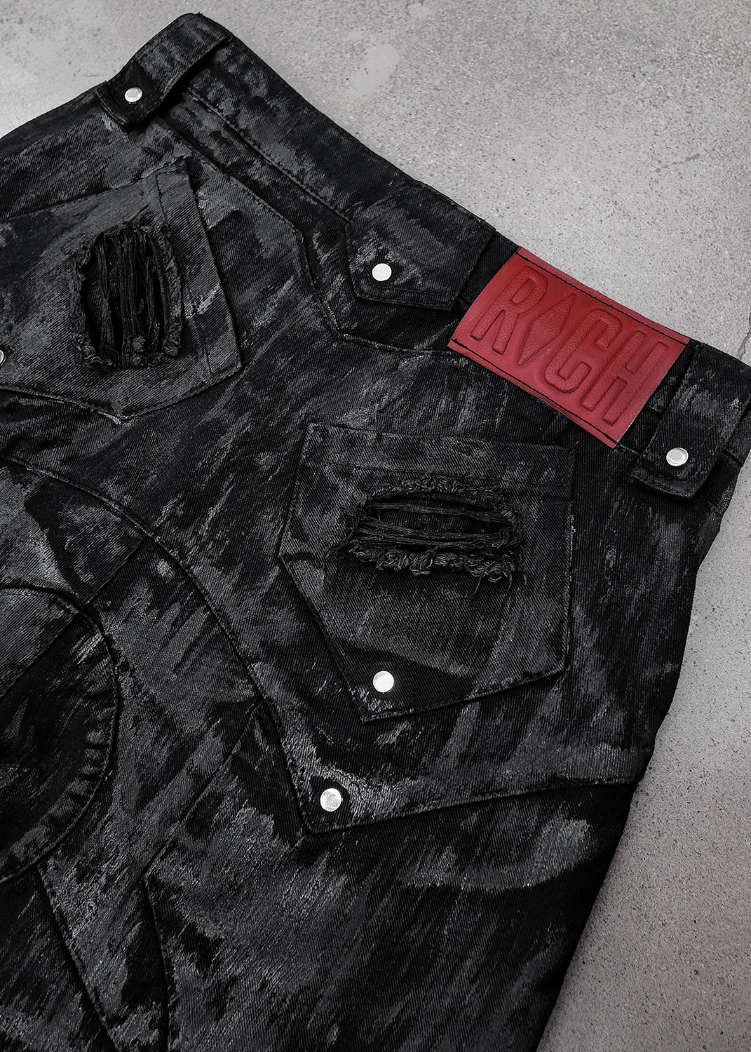 WAXED KNIGHT WIDE SHORT - QN061A