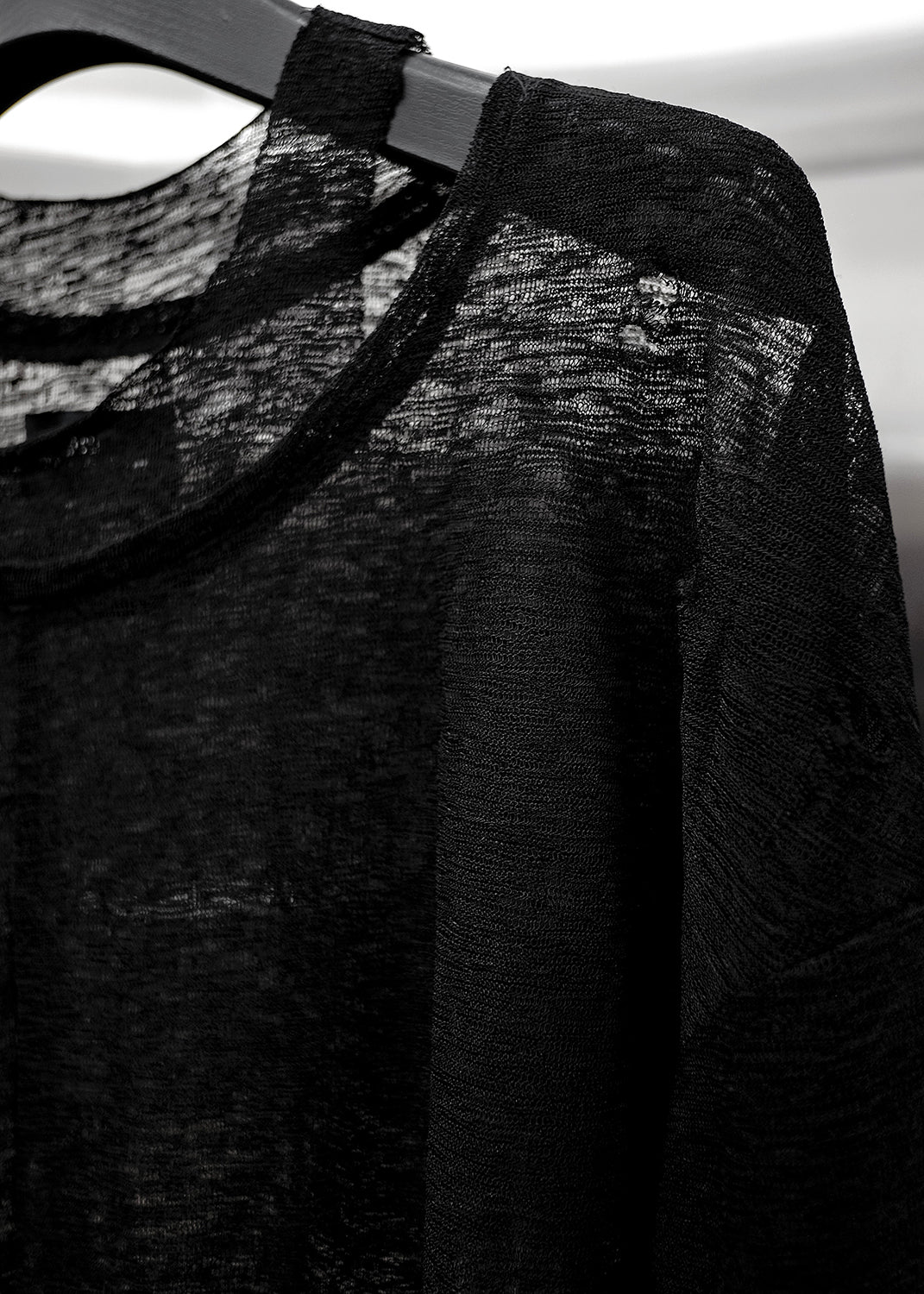 RIPPED OVER KNIT TOP - AD067