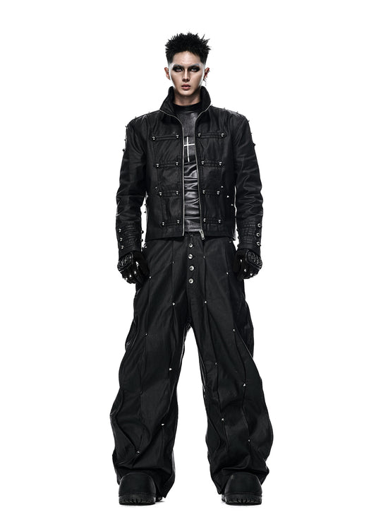 NAPOLEON WAXED DENIM JACKET - AK098A