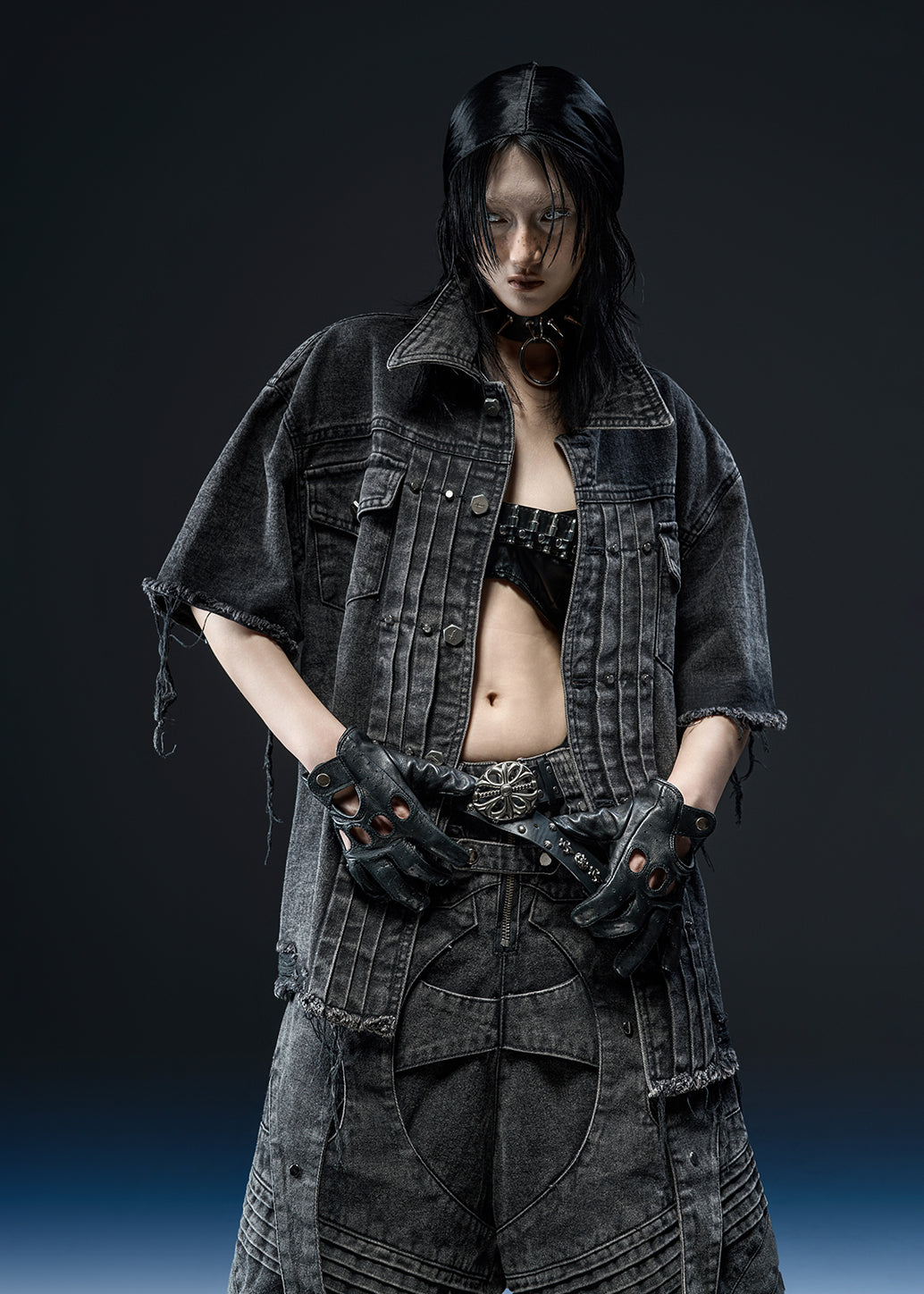 PEPPER WASHED OVER SHIRT - AS070B