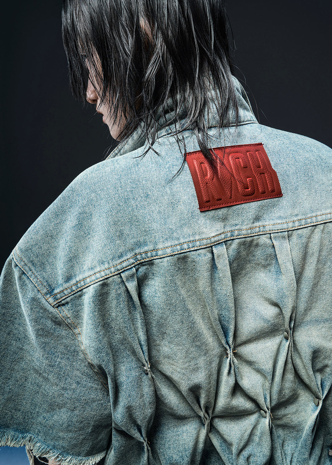 DENIM WASHED OVER SHIRT - AS070C