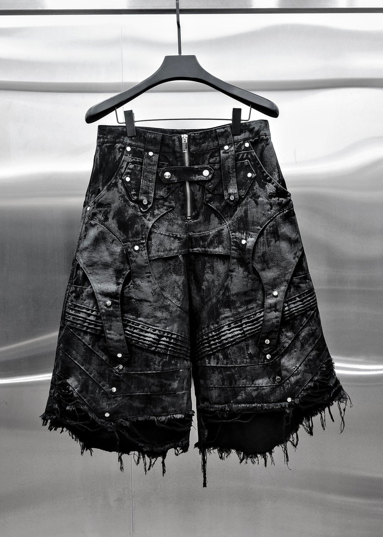 WAXED KNIGHT WIDE SHORT - QN061A