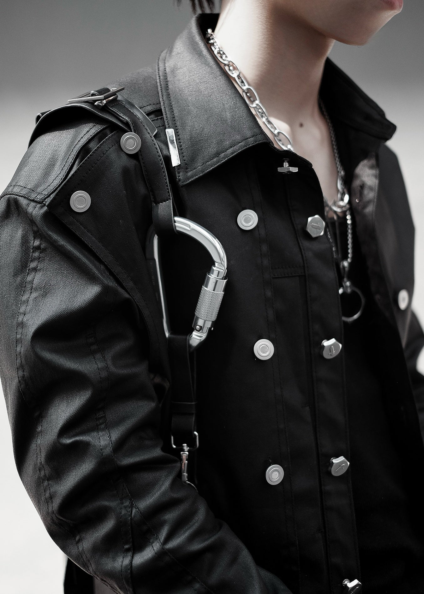 MULTI BUTTON DENIM JACKET - AS069A