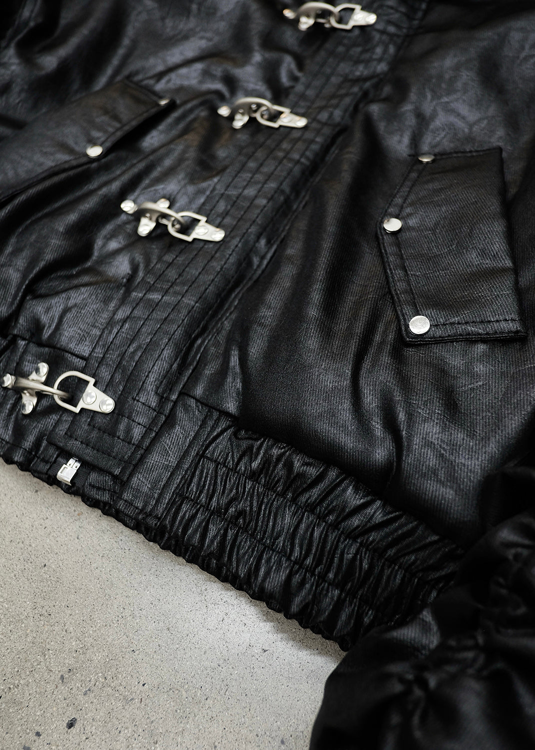 REVERSIBLE FAUX FUR JACKET - AK094