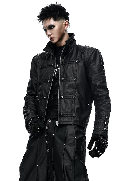 NAPOLEON WAXED DENIM JACKET - AK098A