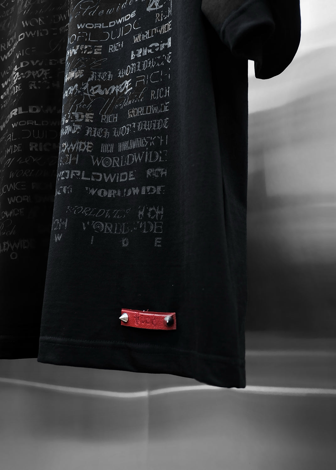 LOGO PRINTED OVERSIZE T-SHIT - AN124