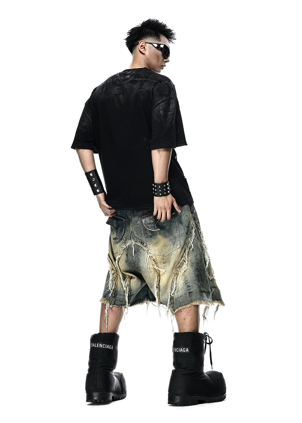 VAMP DIRT WASHED SHORT - QN064B