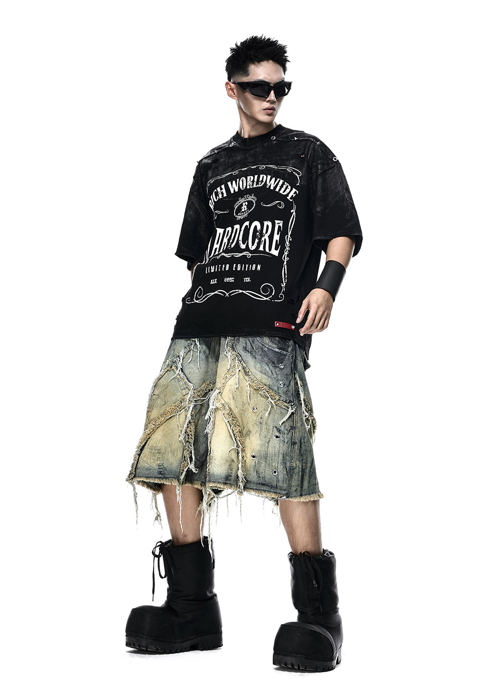 VAMP DIRT WASHED SHORT - QN064B