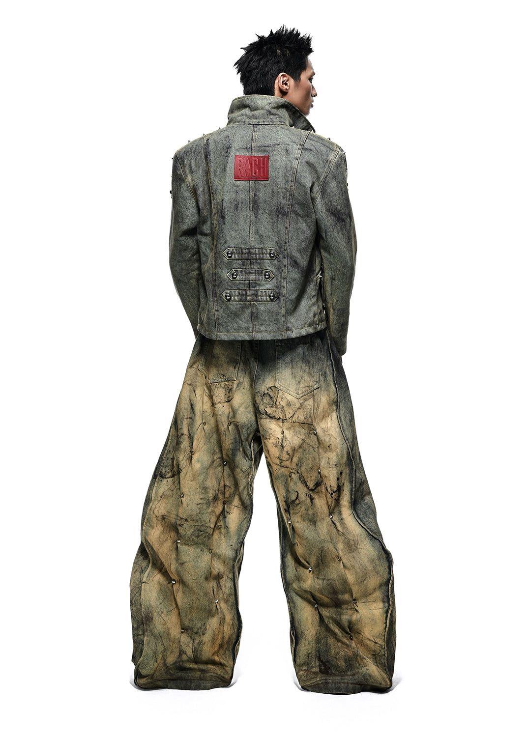 [PRE-ORDER] NAPOLEON DIRT WASHED DENIM JACKET - AK098B