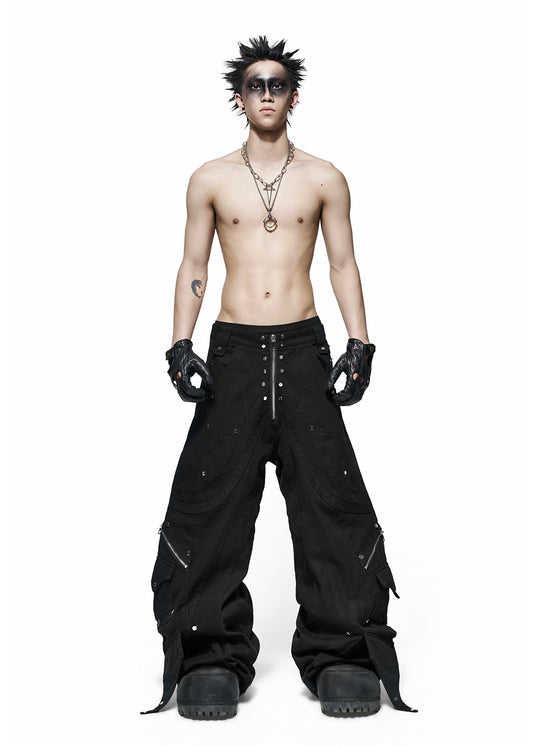 KNIGHT WIDE PANTS - QD120A